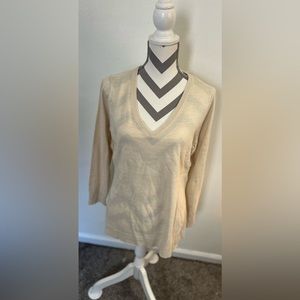 NWT New York & Company Ivory‎ Sweater Size Large